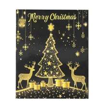 Calendario de cuenta regresiva, caja de joyería de Adviento, decoración, mejor regalo para amigos, cumpleaños, decoraciones navideñas para el hogar, regalos de Navidad, decoración navideña - Multicolor - Ver 12