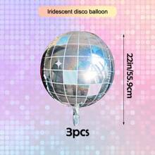 179pcs 80s Music Theme Balloon Arch Kit, With Guitar, Disco Ball, Note, Microphone Polyester Foil Balloon, For 80s 90s Disco Birthday Party, Dance Decoration, Christmas