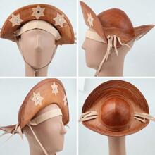Leather Hat Lampião Maria Bonita Northeast Luiz Gonzaga - G - 查看 6
