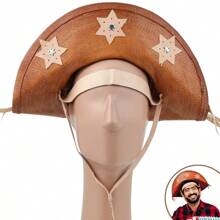 Leather Hat Lampião Maria Bonita Northeast Luiz Gonzaga - G - 查看 1