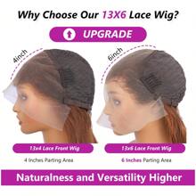 Highlight Ombre Body Wave 13x6 Lace Front Wigs Human Hair Pre Plucked With Baby Hair 4/27 Colored Honey Blonde 180% Density HD Transparent Lace Frontal Wigs Human Hair