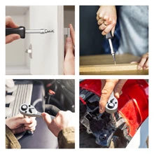 46pcs Car Repair Socket Set Tools Kit With Ratchet Wrench Screwdriver, Fast Auto Maintenance - Multicolor - View 7