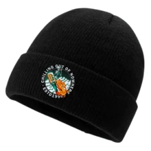 Unisex Adult Personalized Angel Fabrics Beanie Hat - 10 - 查看 2