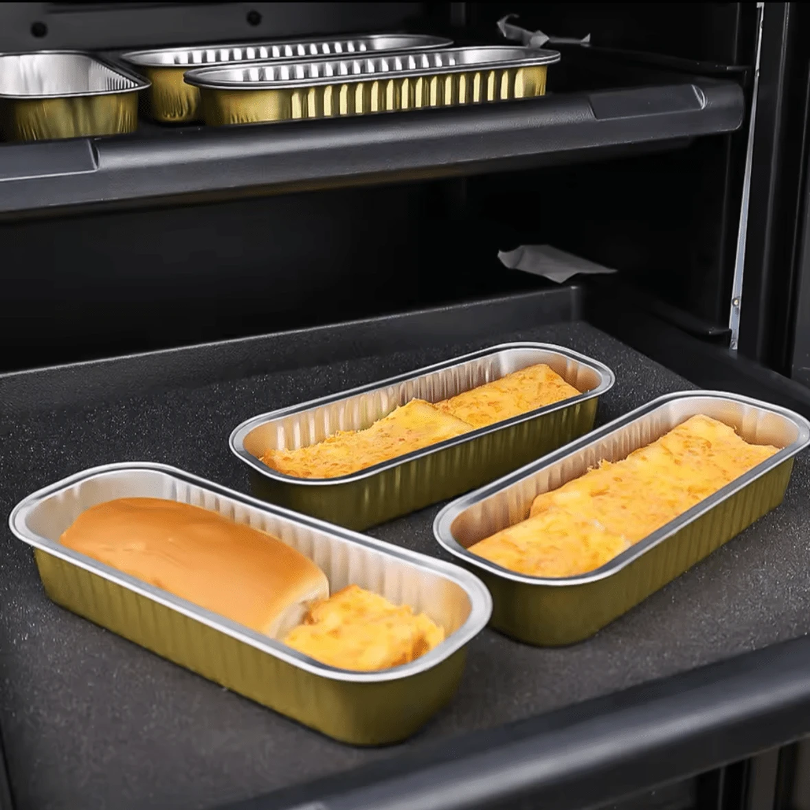 Tin Foil Box Oven Air Fryer Tin Carton Food Barbecue And Baking