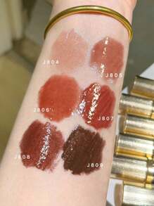 GIRLCULT Unreal J805 时光灰烬 持久高光泽液体唇膏，显色度高，瞬间打造光泽妆效，轻盈配方，保湿滋润，3.5毫升（0.12液体盎司），附赠礼品 - J805 Ashes of Time - 查看 6