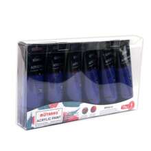 Motarro* 管装丙烯颜料，适合艺术初学者、业余画家、画布、岩石、木材、陶瓷（75 毫升 2.6 盎司）