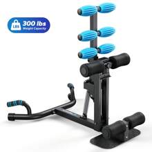 MERACH MERACH Deep Squat Machine, Ab Machine,Adjustable Glutes Trainer Machine, Core Leg Push Up Workout Machine For Home Gym