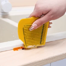 Bendable Brush Seam Cleaning Tool Cute Shape Brush Vegetable Cleaning Kitchen Sink Brush Tank Cleaner - 淺藍色 - 查看 7