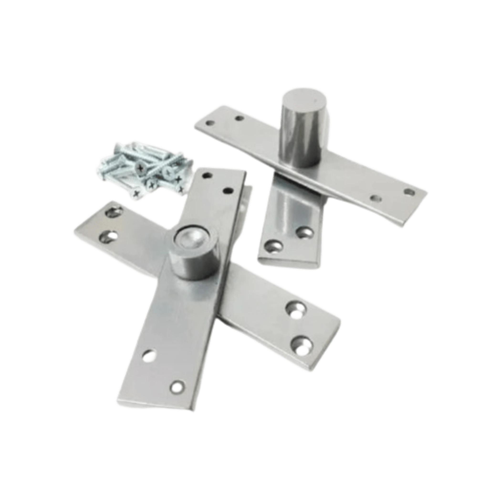 Large Pin Pivot Hinge For Wood And Aluminum Doors 350kg Stainless Steel