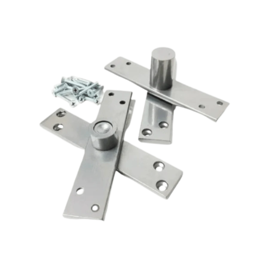 Large Pin Pivot Hinge For Wood And Aluminum Doors 350kg Stainless Steel