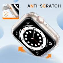 FD93157873 Case Compatible With Apple Watch Series10 9 8 7 6 Ultra2 49mm 46mm 42mm 44mm 40mm 38mm/Galaxy Watch7 6 40mm 44mm 43mm 47mm 45mm No Screen Protector Full TPU Bumper Cover