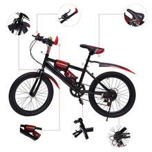VTT 20" pour garçons/filles 7 vitesses - Rouge - Voir 3