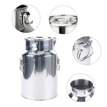 Ollas para sopa y caldo - Plateado - Ver 8