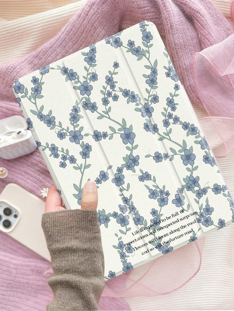 Ayotu 花形保护套 适用于 iPad (A16) 11 英寸第 11 代 2025、iPad Air 4 (10.9 英寸) 适用于三星 Galaxy Tab A8 10.5 英寸 2022、带笔架、支持自动睡眠/唤醒盖、防指纹保护套 | 抗菌材质 | 多角度支架 | 商务时尚
