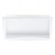 Bathroom Niche In Polished Porcelain With Shampoo Holder 60x31x11cm - White - 白色 - 查看 5