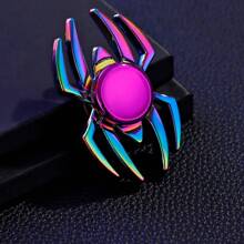 Colorful Spider Design Metal Finger Spinner, Metal Sensory - Stress Relief Desktop Toy, Suitable For Party Favors, Birthday Gifts And Stocking Stuffers - Christmas & Stocking Stuffers,Fidget Toys,Christmas Stocking Fillers,Christmas Stocking Fillers Teenagers,Squishy Toys,Men Stocking Fillers,Sticking Stuffers,Christmas Stocking Fillers Men,Hobbies,Stocking Stuffers,Stocking Fillers,Stocking Fillers Adults - Multicolor - View 6