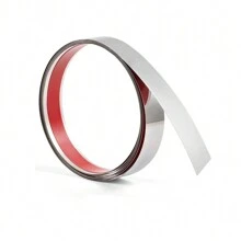 1PC Stainless Steel Mirror Decorative Strip Metal Flat Decorative Strip Background Wall Ceiling Edging Strip Titanium Alloy Self-Adhesive - 0.8mm Thick 300/1200cm Long - Multicolor - View 5