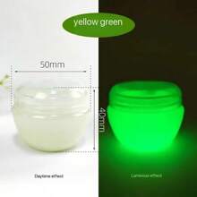1 peça de tinta fluorescente de alto brilho, tinta artística luminescente à base de água que brilha no escuro, para atividades de grafite em bares