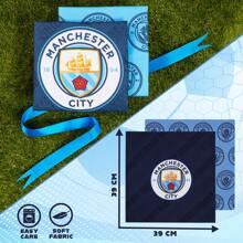Manchester City FC Square Cushion Covers 39 X 39cm Bed Sofa Cover Pack Of 2 Gift - Multicolor - View 6