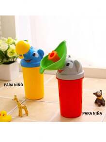 Attipas Orinal portátil para niña- niño portátil- Baño entrenador
