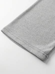 Cardigan maxi de punto acanalado gris, esencial de otoño 2025 para mujer - Silueta holgada y suelta, manga larga, chaqueta lavable - Prenda básica de vestuario de transición, aprobada por celebridades y blogueros - Ropa de mujer para otoño, atuendos para maestras, ropa urbana para mujer