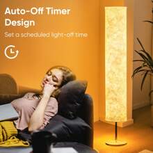 1 Soft Light Floor Lamp, 60 "Minimalist Design, USB Modern Ultra-Thin Warm Light 3000K LED Special Fabric Sunshade Table Lamp, Suitable For Living Room And Bedroom New Year Gifts Valentine's Day Gifts