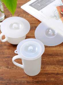 1/3 件防尘硅胶马克杯盖，创意向日葵形杯盖，杯子配件 - 彩色 - 查看 10