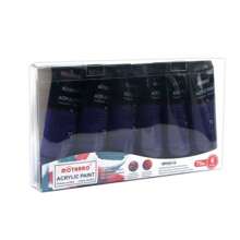 Motarro* 管装丙烯颜料，适合艺术初学者、业余画家、画布、岩石、木材、陶瓷（75 毫升 2.6 盎司）