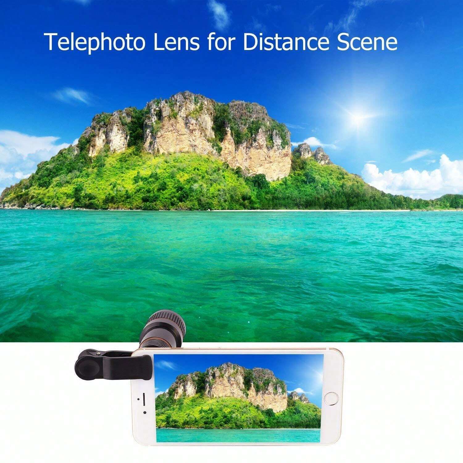 8x Long Focus Mobile Phone Lens 8x Mobile Phone Telescope Hd Camera