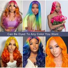 30 Inch 613 Lace Front Wig Human Hair 12A Blonde Wig Human Hair 613 13x6 Lace Front Wig Human Hair For Women 180% Density 613 Straight HD Lace Frontal Wig Wigs Human Hair Pre Plucked