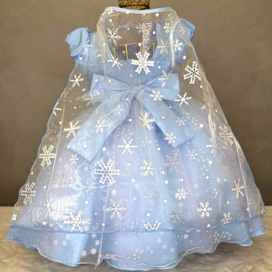 Frozen Snowflakes Cover 1 To 10 Super Promotion - 藍色 - 查看 1