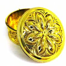 Florida Souvenir 12 Pieces - Round Jar With Gold Lid For Wedding Party, Wedding Gender Reveal Party - 金色 - 查看 8