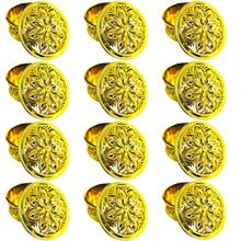 Florida Souvenir 12 Pieces - Round Jar With Gold Lid For Wedding Party, Wedding Gender Reveal Party - 金色 - 查看 1