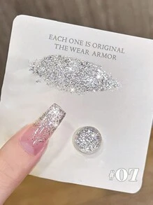 MISS SHAKA 10ml Gel Nail Polish Nail Art Pink Blue Explosion Flash Glitter Star Chasing Month By Month Flash Platinum Gel Nail Polish 2025 New Autumn And Winter Online Red Popular Whitening Nail Shop Exclusive For Women & Girl Holiday Gift.