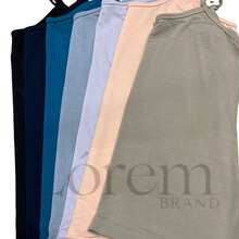 Women's Visco Lycra Premium Strappy Blouse, Assorted Colors, Summer, 1 Unit - 鈷藍 - 查看 7