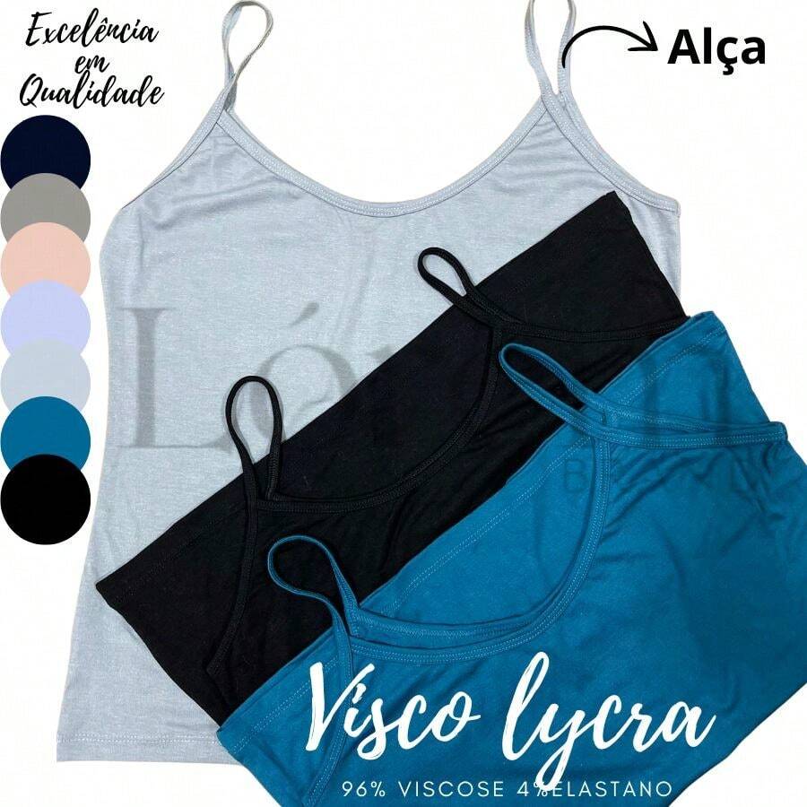 Women's Visco Lycra Premium Strappy Blouse, Assorted Colors, Summer, 1 Unit - 鈷藍 - 查看 1