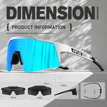 KAPVOE Cycling Glasses Mountain Bike Sunglasses Men Women MTB Baseball Sports Triathlon Running Bicycle Riding