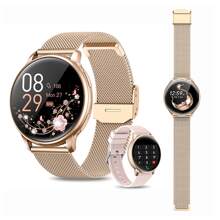 Little Meatballs G35, Smartwatch, Fitness Tracker, Designed For Women, IP67 Smartwatch With Pulse Meter, 100+ Exercise Modes, Oxygen Saturation, Menstrual Record, Sleep And Calorie Monitoring, 1.39-Inch Touchscreen Fully Intelligent Watch For Android IOS
