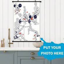 1 tấm vải canvas treo tường tùy chỉnh - Ảnh cá nhân & Áp phích phim, Quà tặng hoàn hảo cho bạn bè & gia đình, Lý tưởng để trang trí nhà cửa - Nhiều màu - Xem 1