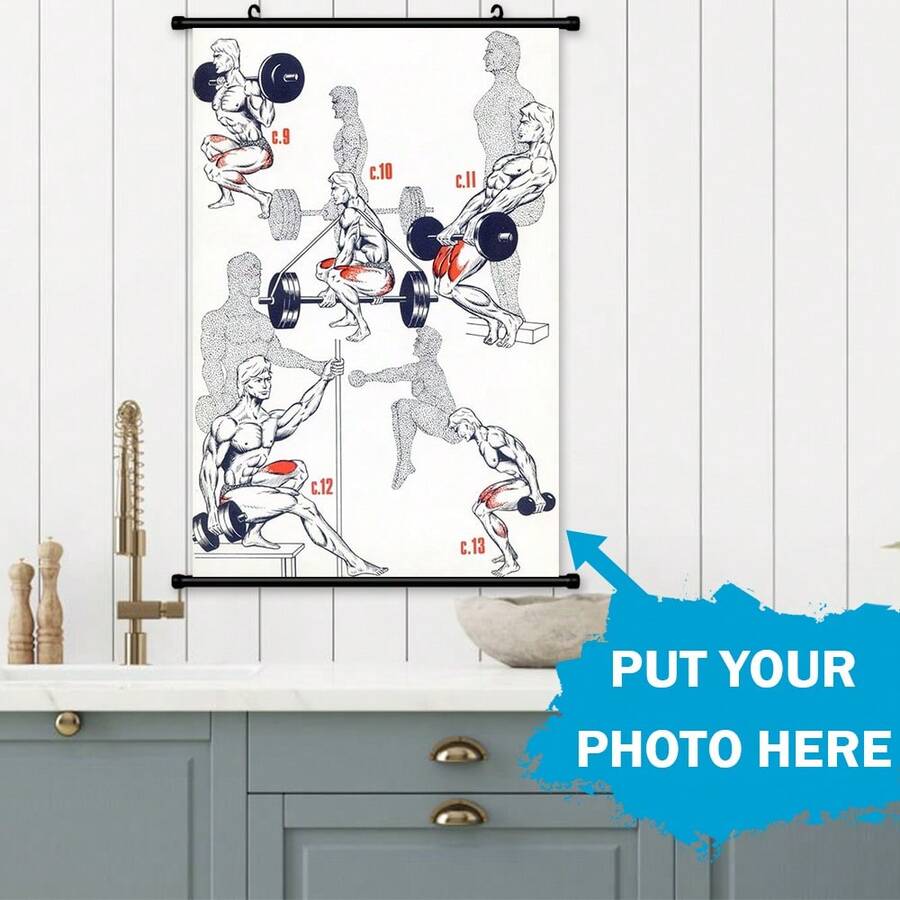 1 tấm vải canvas treo tường tùy chỉnh - Ảnh cá nhân & Áp phích phim, Quà tặng hoàn hảo cho bạn bè & gia đình, Lý tưởng để trang trí nhà cửa - Nhiều màu - Xem 1