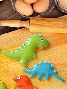 卡通恐龙系列霸王龙和翼龙不锈钢饼干/蛋糕切刀模具，DIY 烘焙 - 餅乾模 - 查看 8