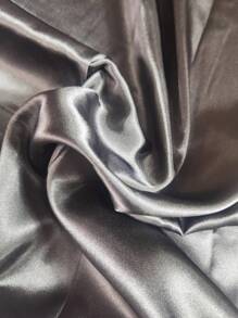 Men's Autumn And Winter Best-Selling Imitation Silk Satin Robe Bathrobe - 灰色 - 查看 7