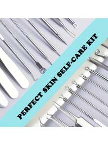 4/11pcs Needling Beauty Acne Needle Elbow Hook Acne Needle Blackhead Tool Set Y2k Skincare Goth Travel Essentials Pens Charms Sweats Hair Brush Strawberry Liquid Blush Bonnet Dresser Foundation,Blackhead Remover,Beauty,Skin Care Products,Spa,Self Care,Skin Care Tools,Face Care,Esthetician Supplies,Skin,Face Wash,Facial