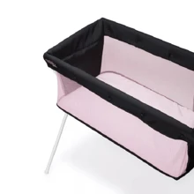 Berço  Co-Leito Moisés Portátil para Bebê com Tela Mosqueteiro até 9kg - Maxi Baby - Rosa Bebê - Visão 4
