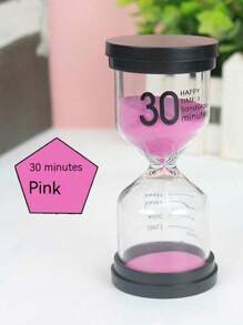1/3/5/10/15/30 Mini Sablier de minutes Montre de sable colorée Timer pour faire les devoirs, brosser les dents, cuisiner, décoration de la maison, cadeaux