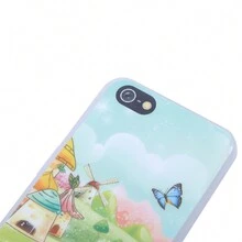 Teléfono móvil con luz y música para bebés, juguete de simulación de teléfono móvil, máquina de aprendizaje educativa para niños, azul - Azul - Ver 9