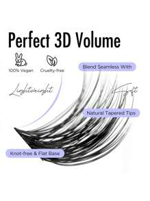 BEYELAN Lash Extension Kit, Lash Clusters Kit, D Curl DIY Lash Extension Kit With Lash Bond And Seal, Remover And Lash Applicator For Self Application At Home 144Pcs (719,Black)