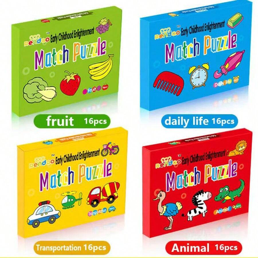 Puzzle Puzzle (Daily Necessities) (Animal World) (Transportation