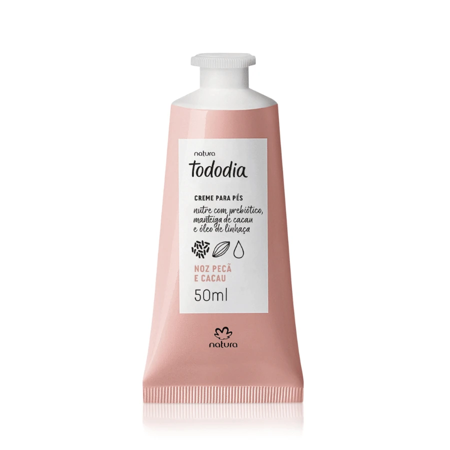 NATURA TODODIA PECAN NUTS AND COCOA MOISTURIZING FOOT CREAM 50ml - 白色 - 查看 1