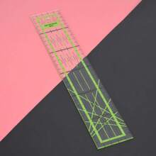 Quilting Sewing Ruler,Square Quilting Rulers,Fabric Cutting Ruler,Fabric Cutting Ruler For Quilting, Sewing & Crafts Template,Transparent Sewing Drawing Template Tailor Dressmaker Quilting Tool With Grid Lines For Designers Tailors Quilting Sewing Crafts